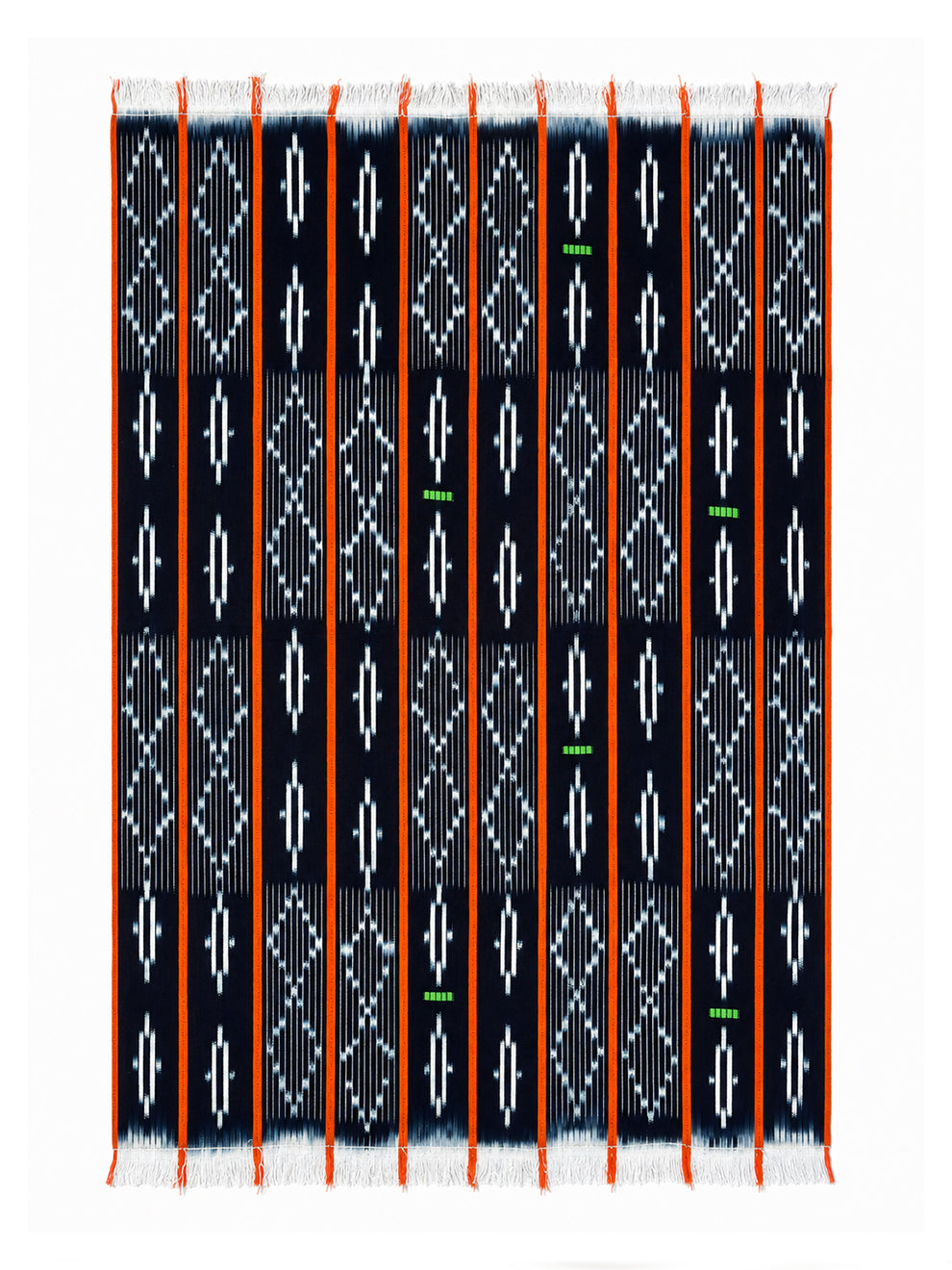 BAOULE Blanket/ Orange Ways Green