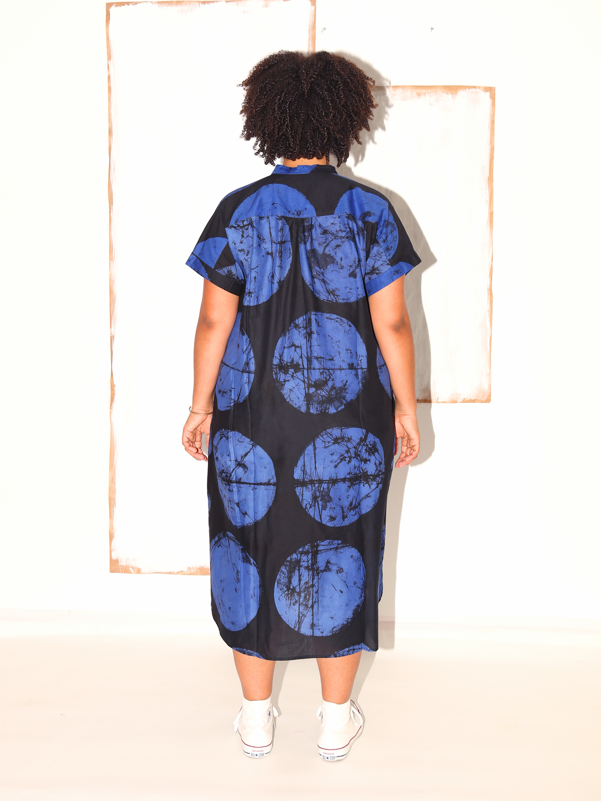 AMAN Dress/ Blue Universe