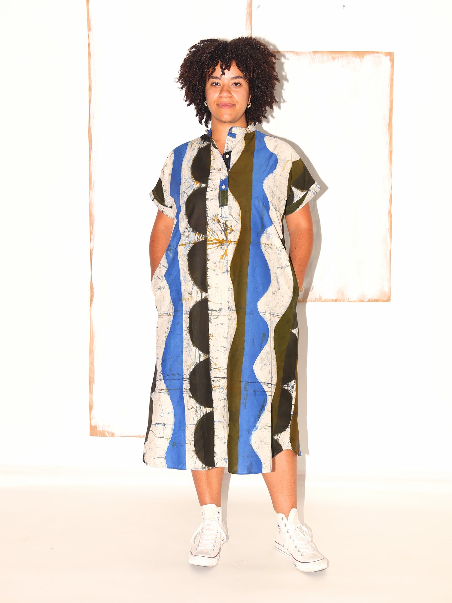 AMAN Dress/ Borders