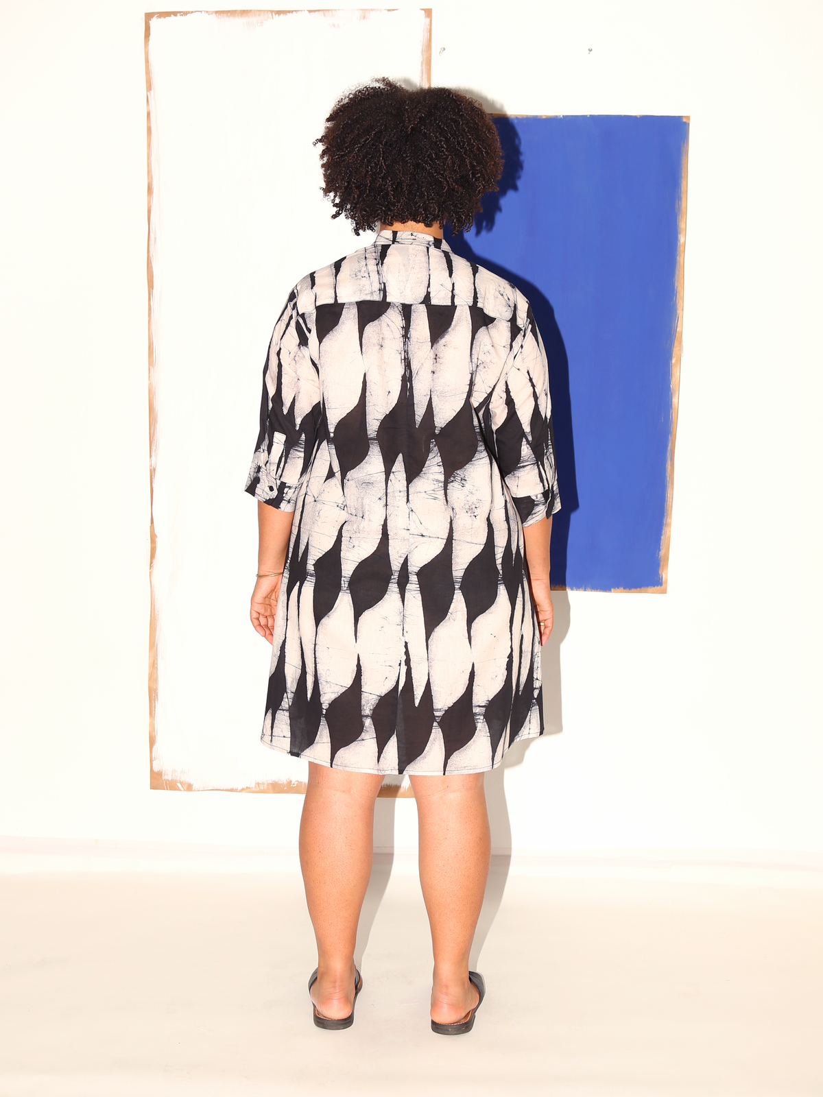 ZOLA Dress / Black Flags