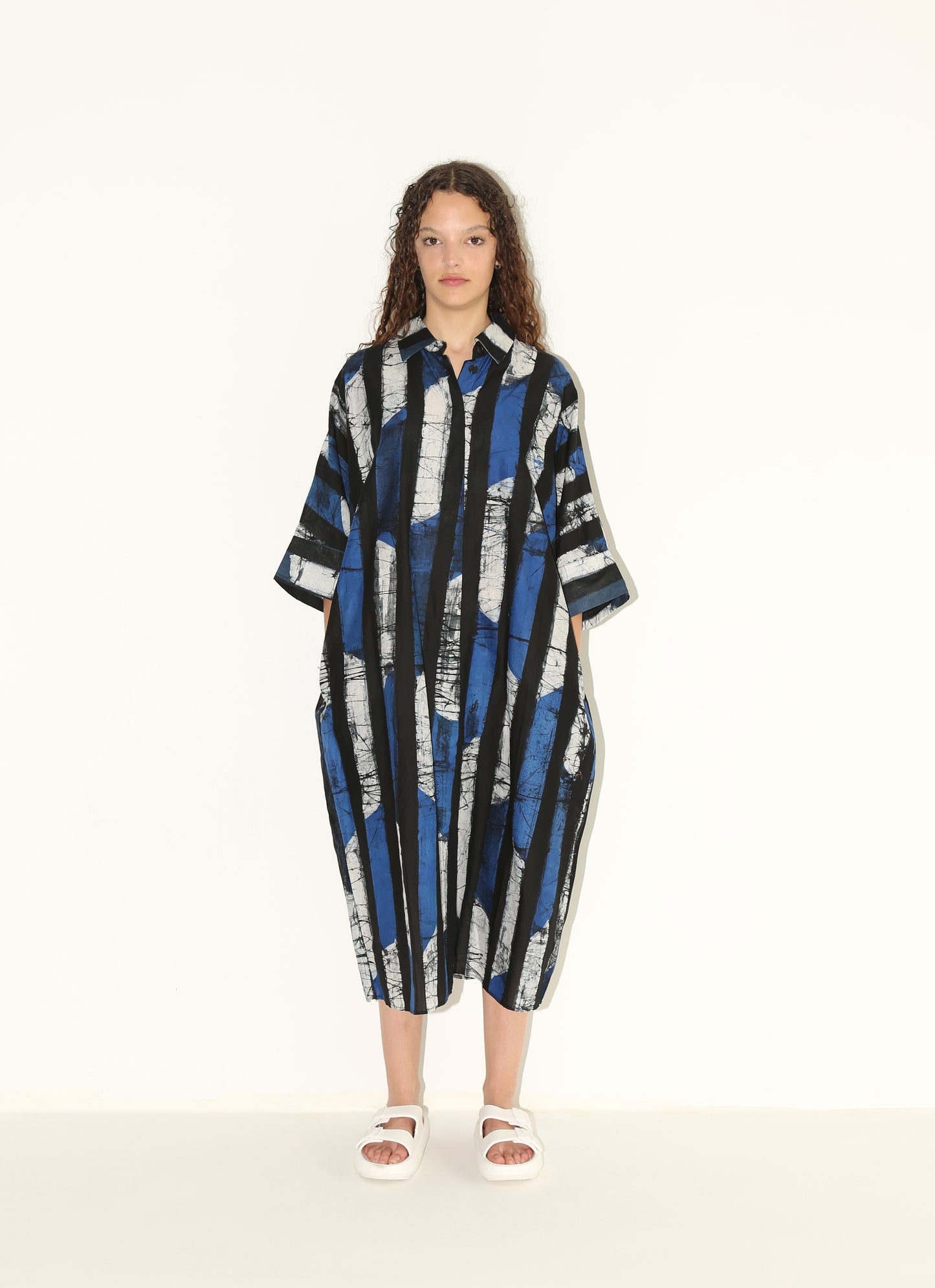AMIRI Dress / Blue Kente