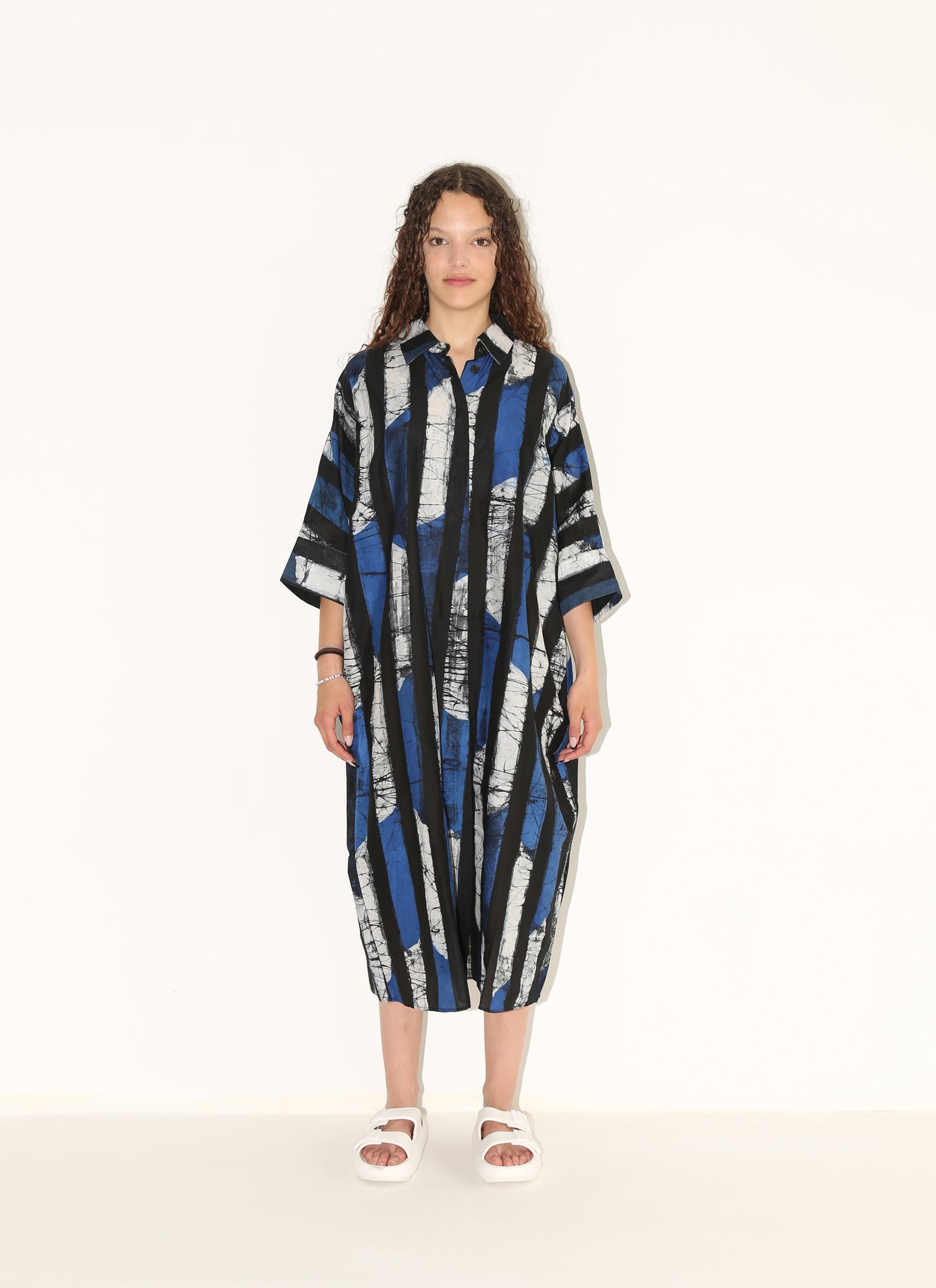 AMIRI Dress / Blue Kente