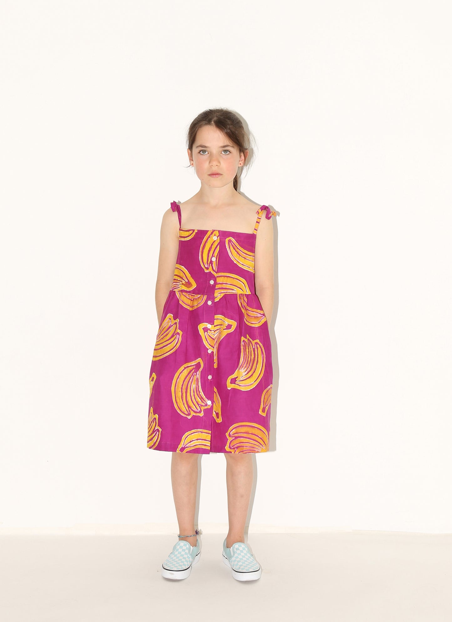 BIBI Dress / Pink Bananas