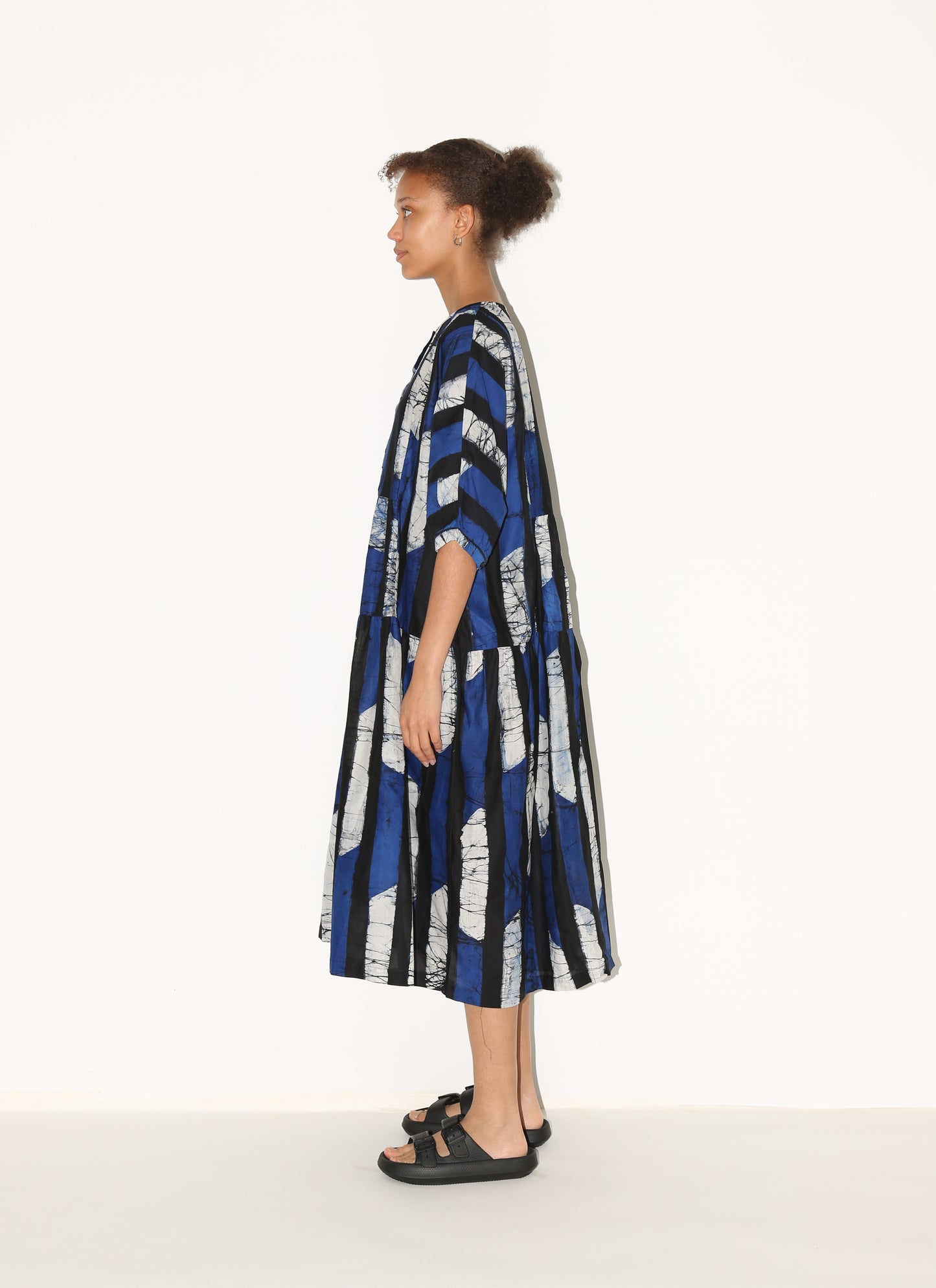 CHIMA Dress / Blue Kente