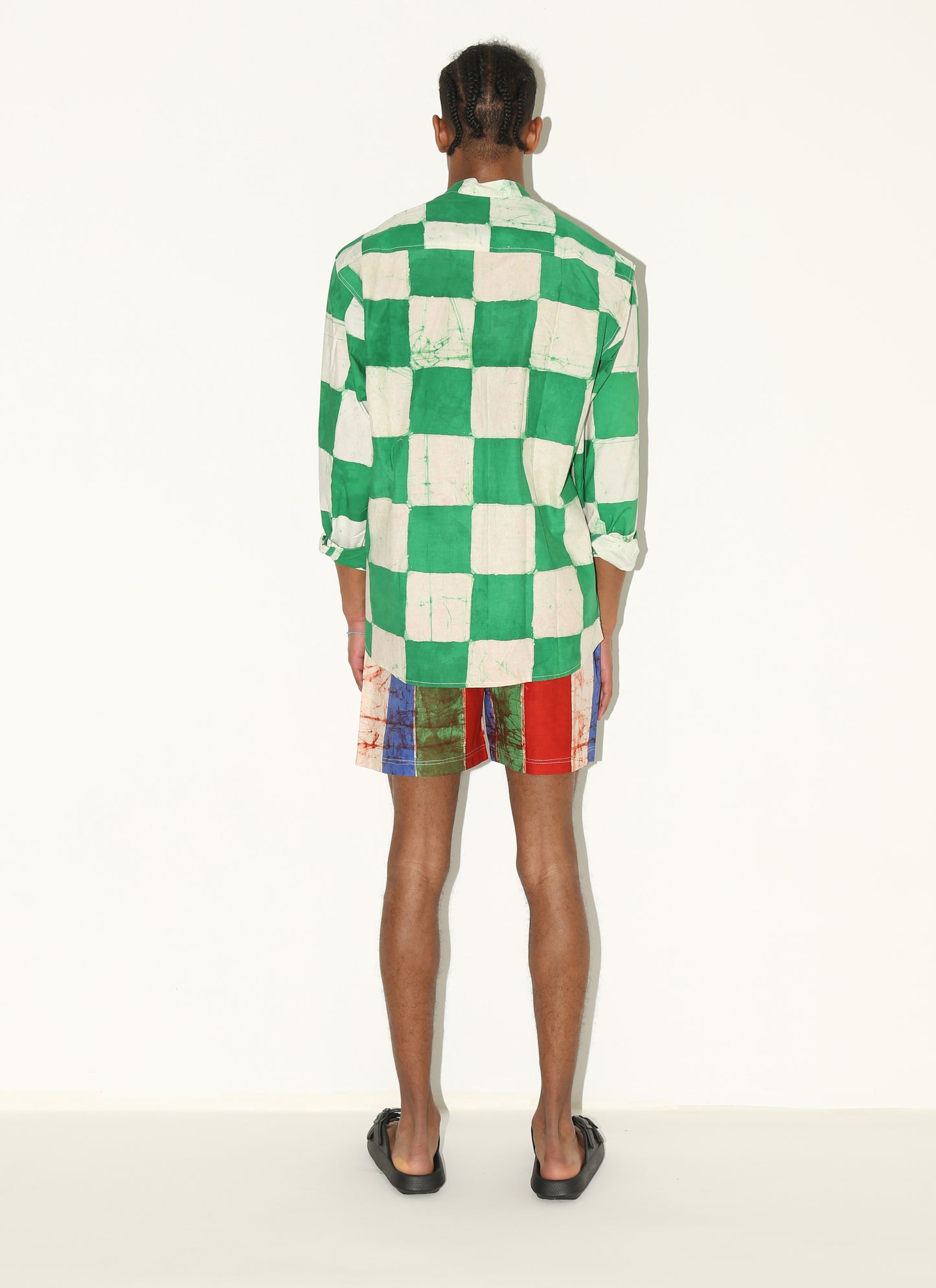 DADI Shirt/ Green Checker