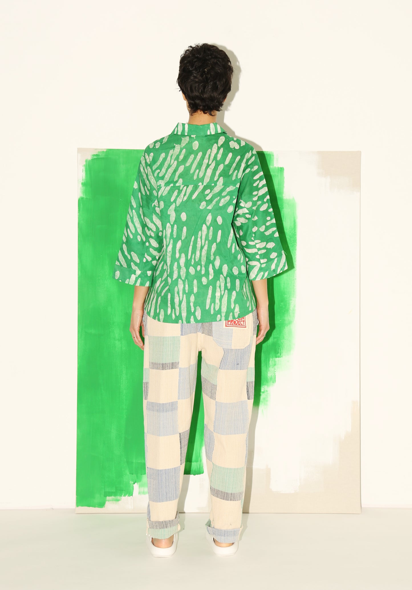 SORO Pants/ Aqua Check