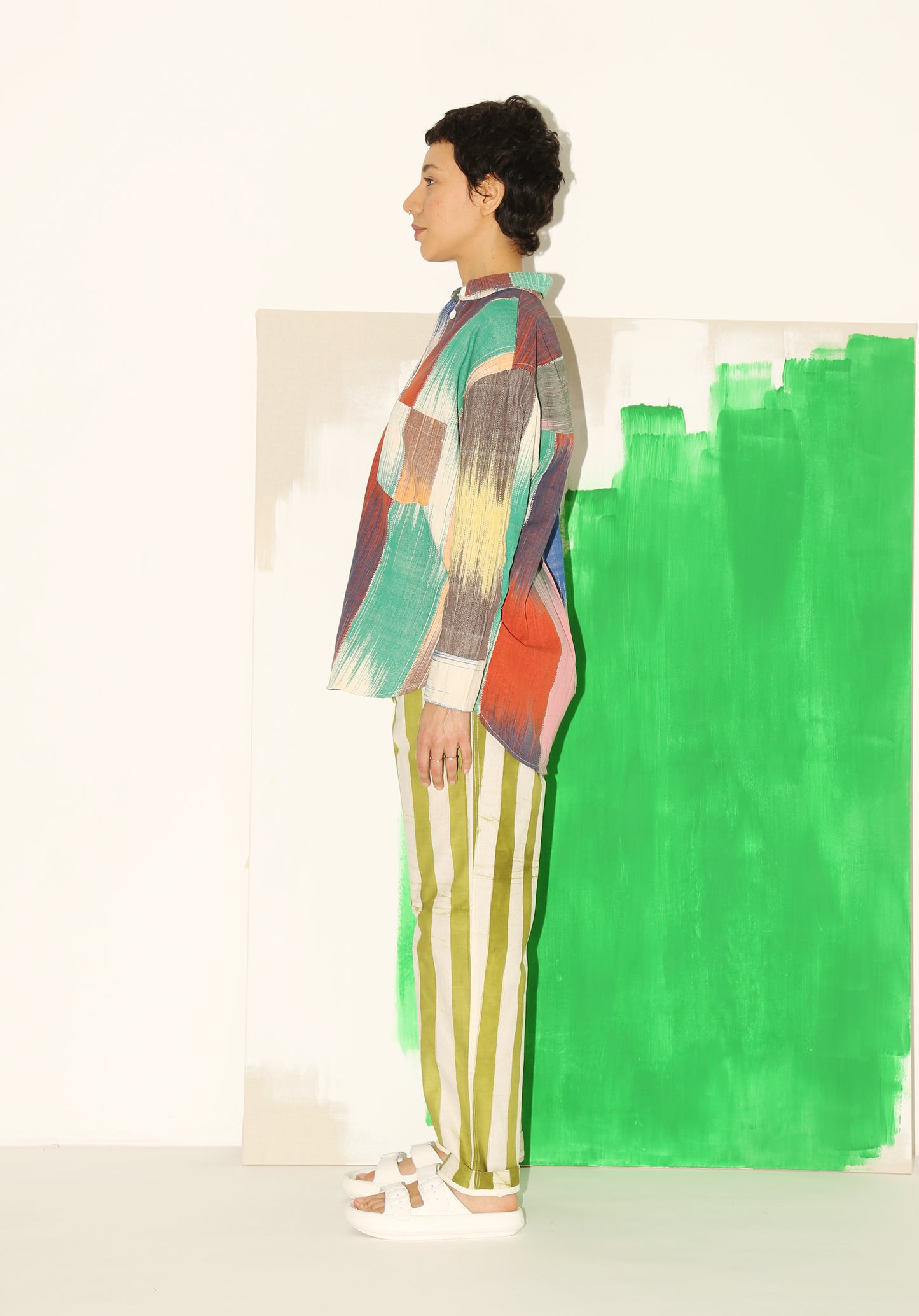 PIPER Pants 2.0 / Khaki Stripes