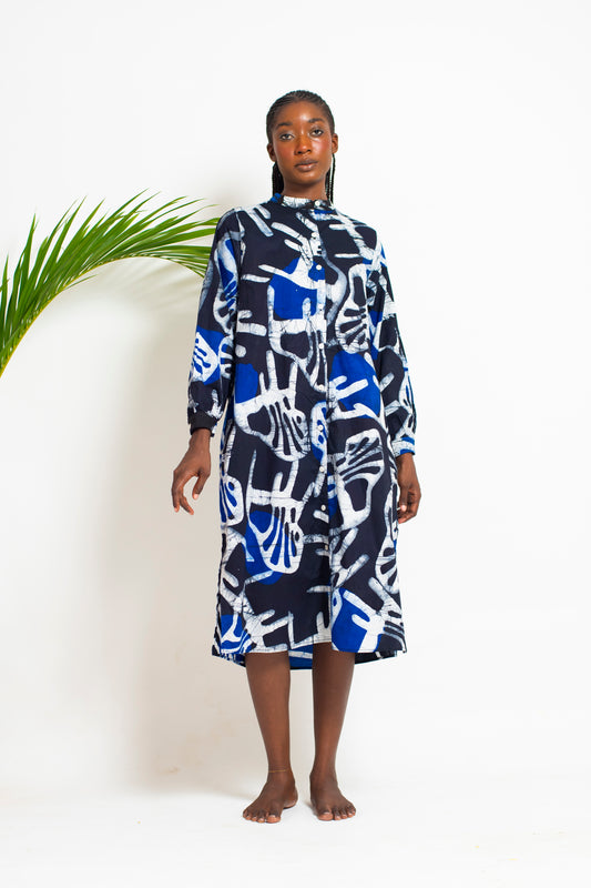 KAMALI Dress / Garden Chair Blue