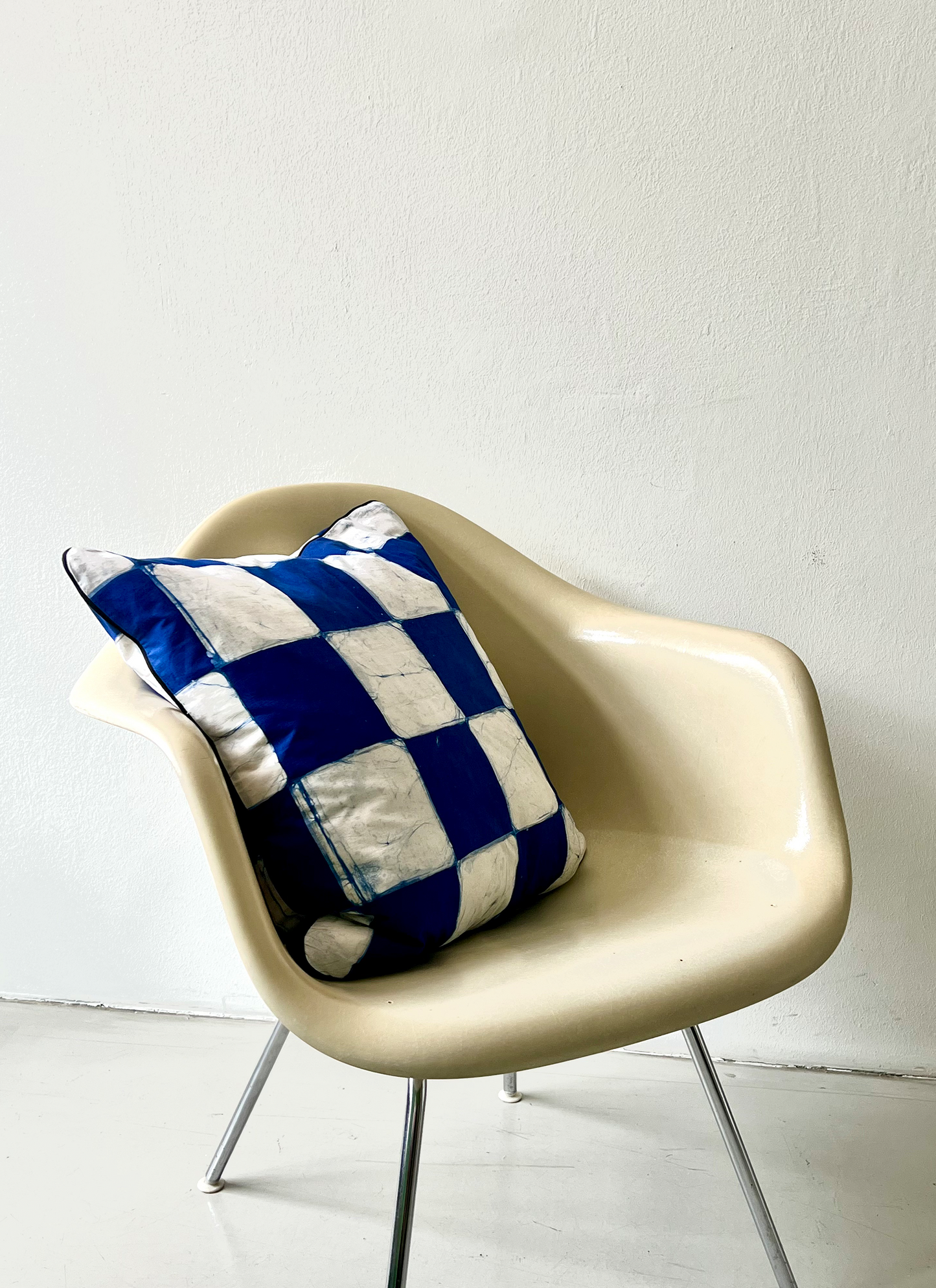 FREDDY Cushion/ Blue Check