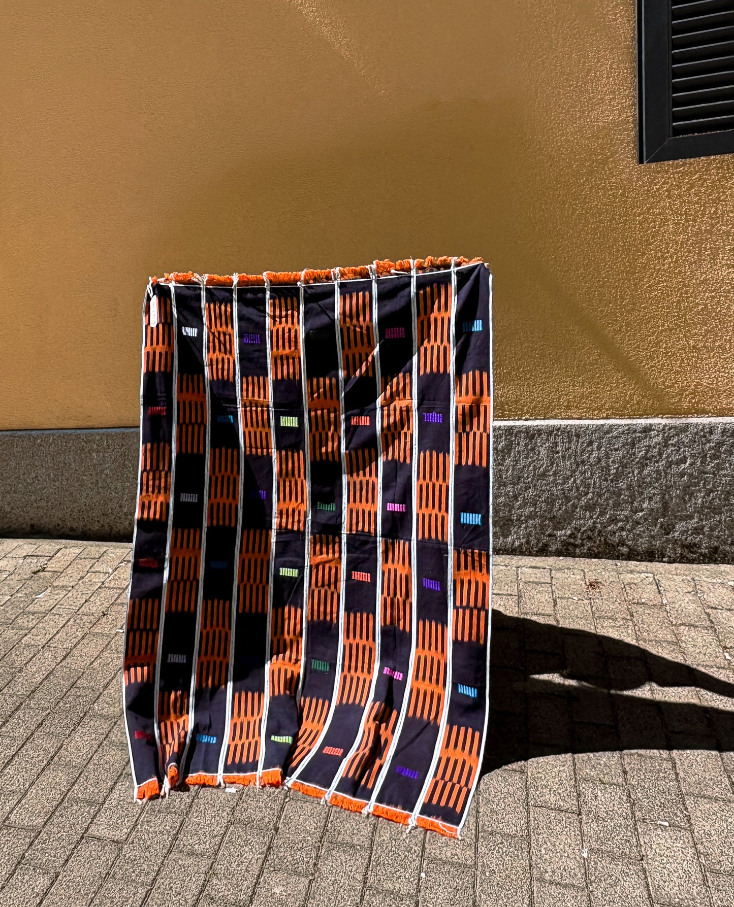 BAOULE Blanket/ Orange You Glad To See Me