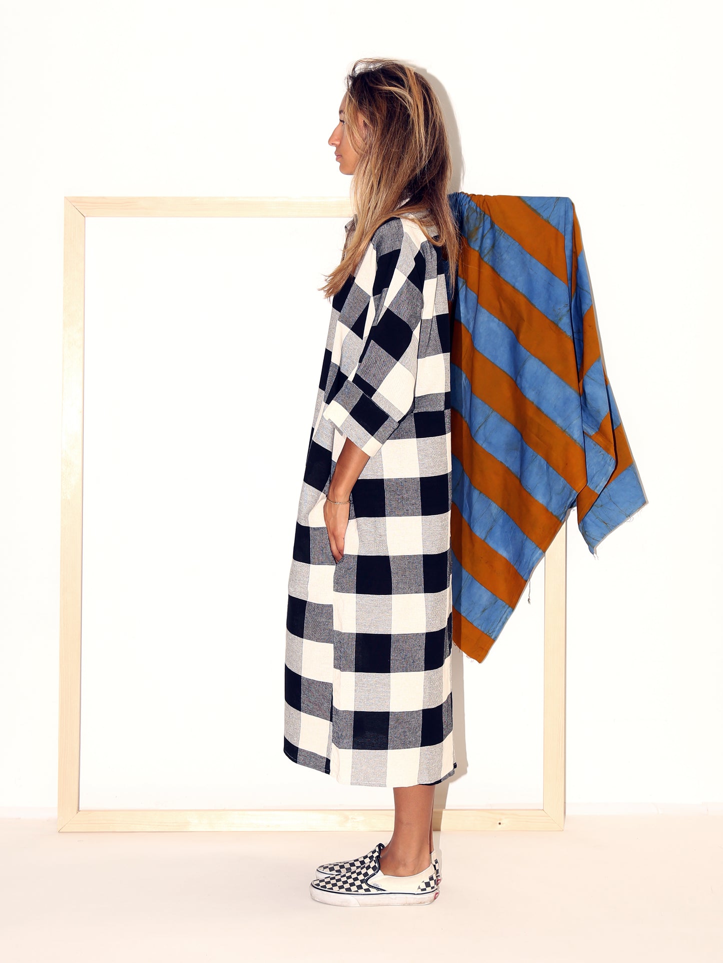 AMIRI Dress / Black Check