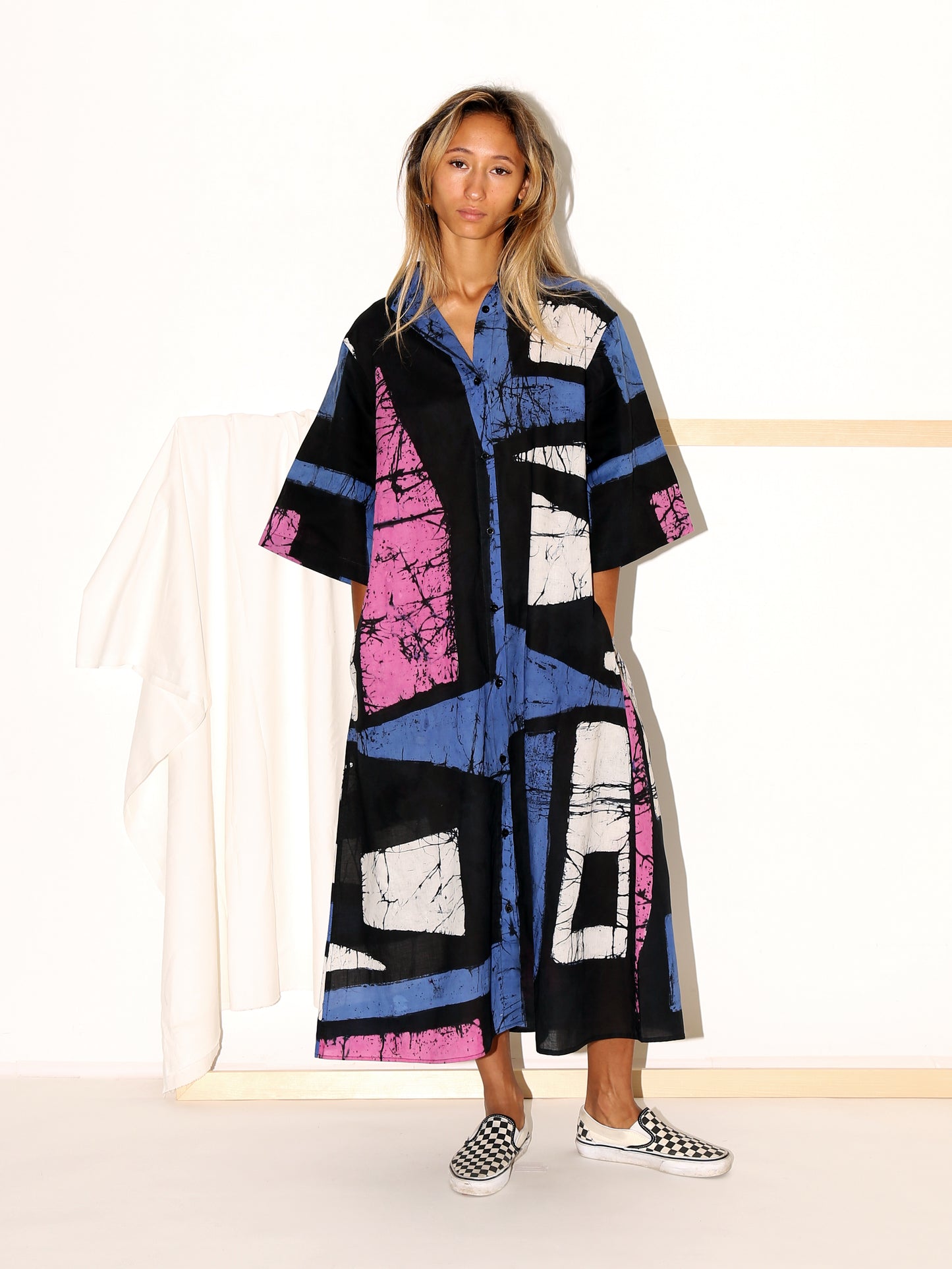 FAY Dress/ Blue Shacks