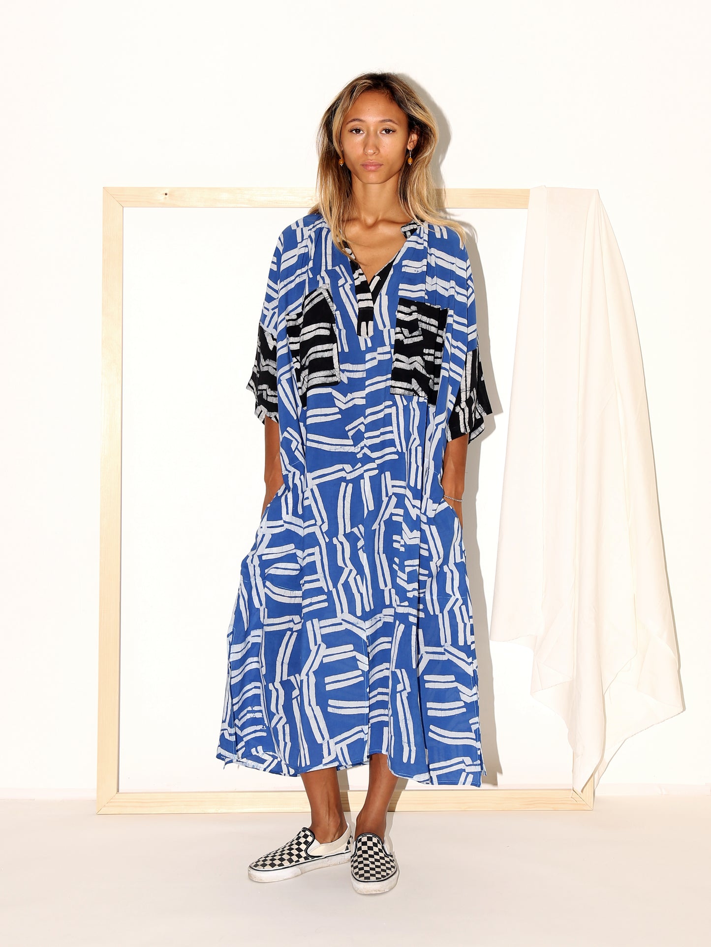 JUNO Dress / Blue Directions