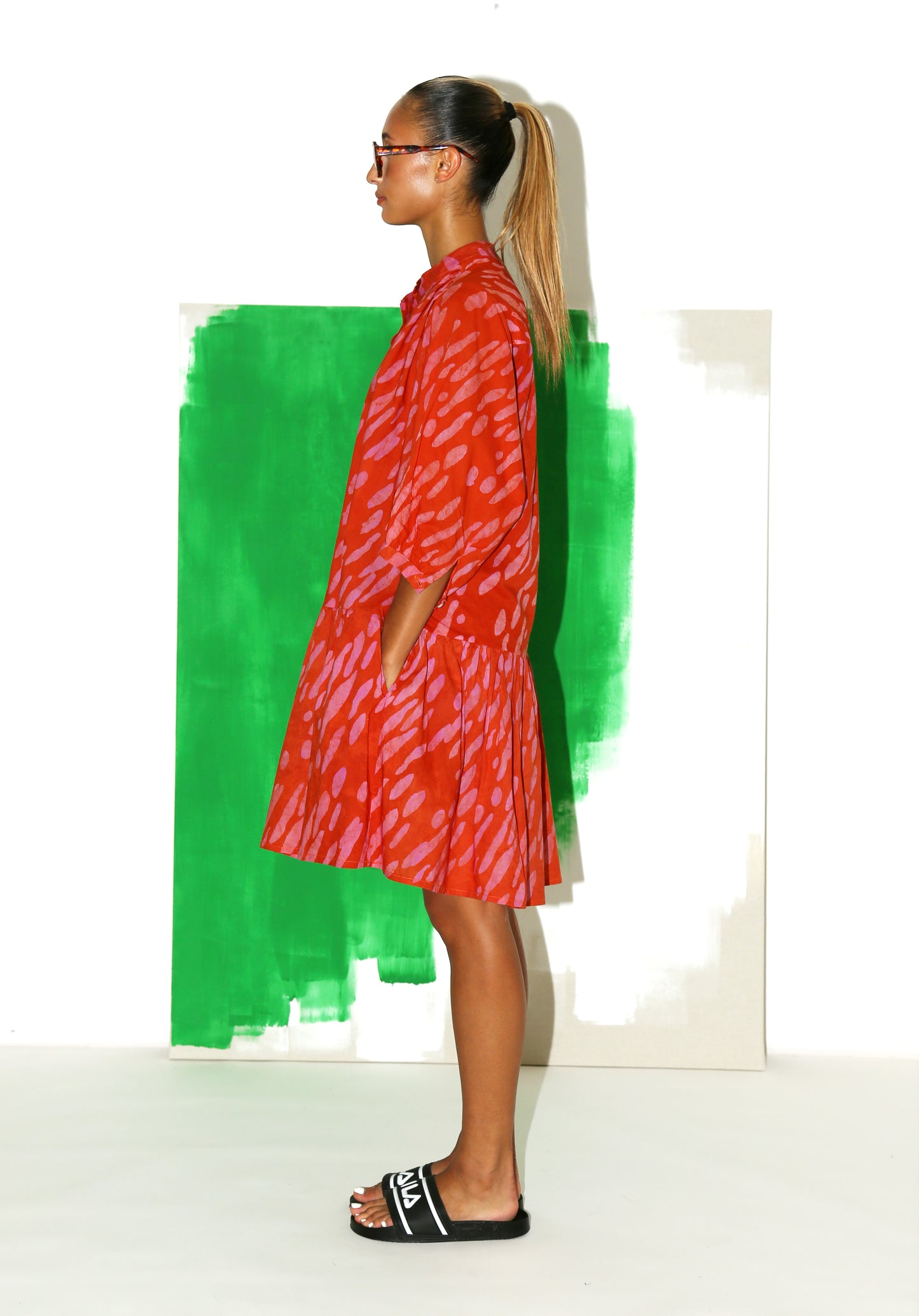 MAHA Dress / Red Shadows