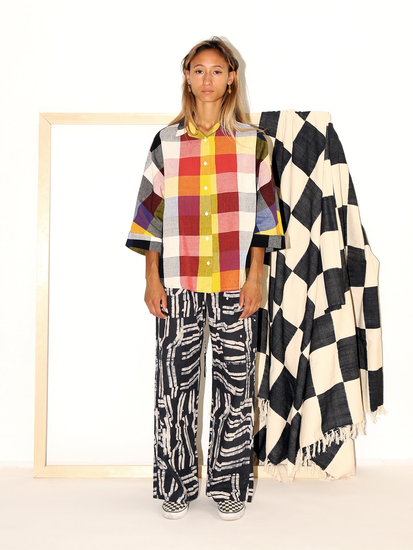 MAKEBA Shirt / Multi Check