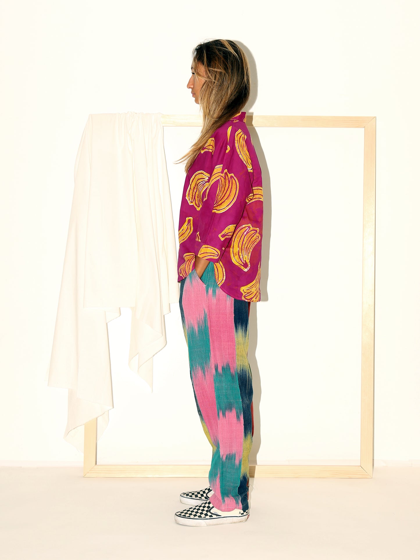 SORO Pants/ Rainbow Ikat