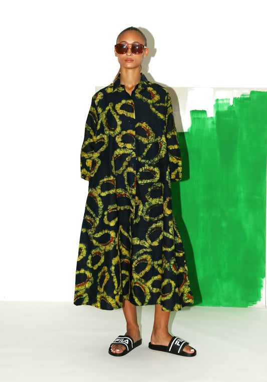 SEYDOU Dress/ Midnight Paisley
