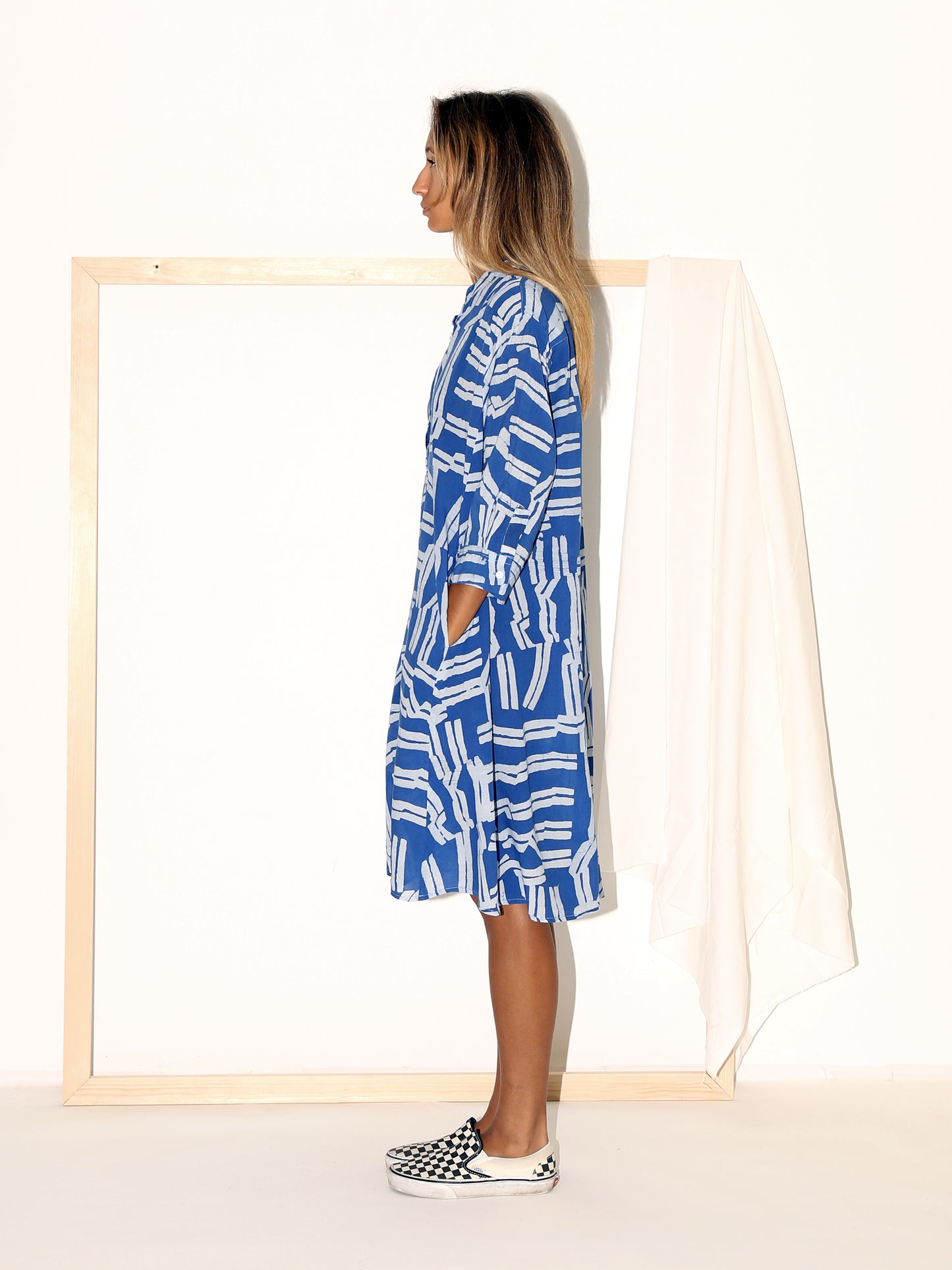 ZOLA Dress / Blue Directions
