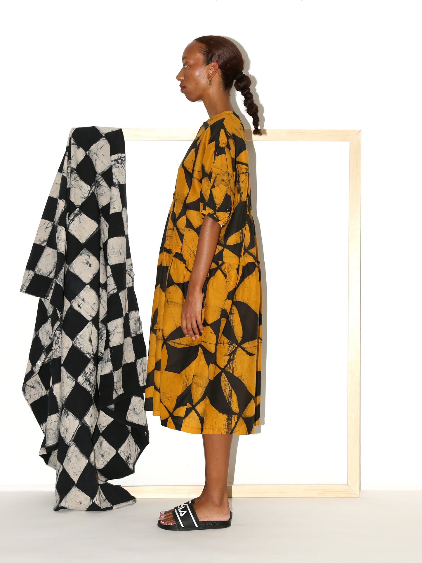 CHIMA Dress / Yellow Plaza