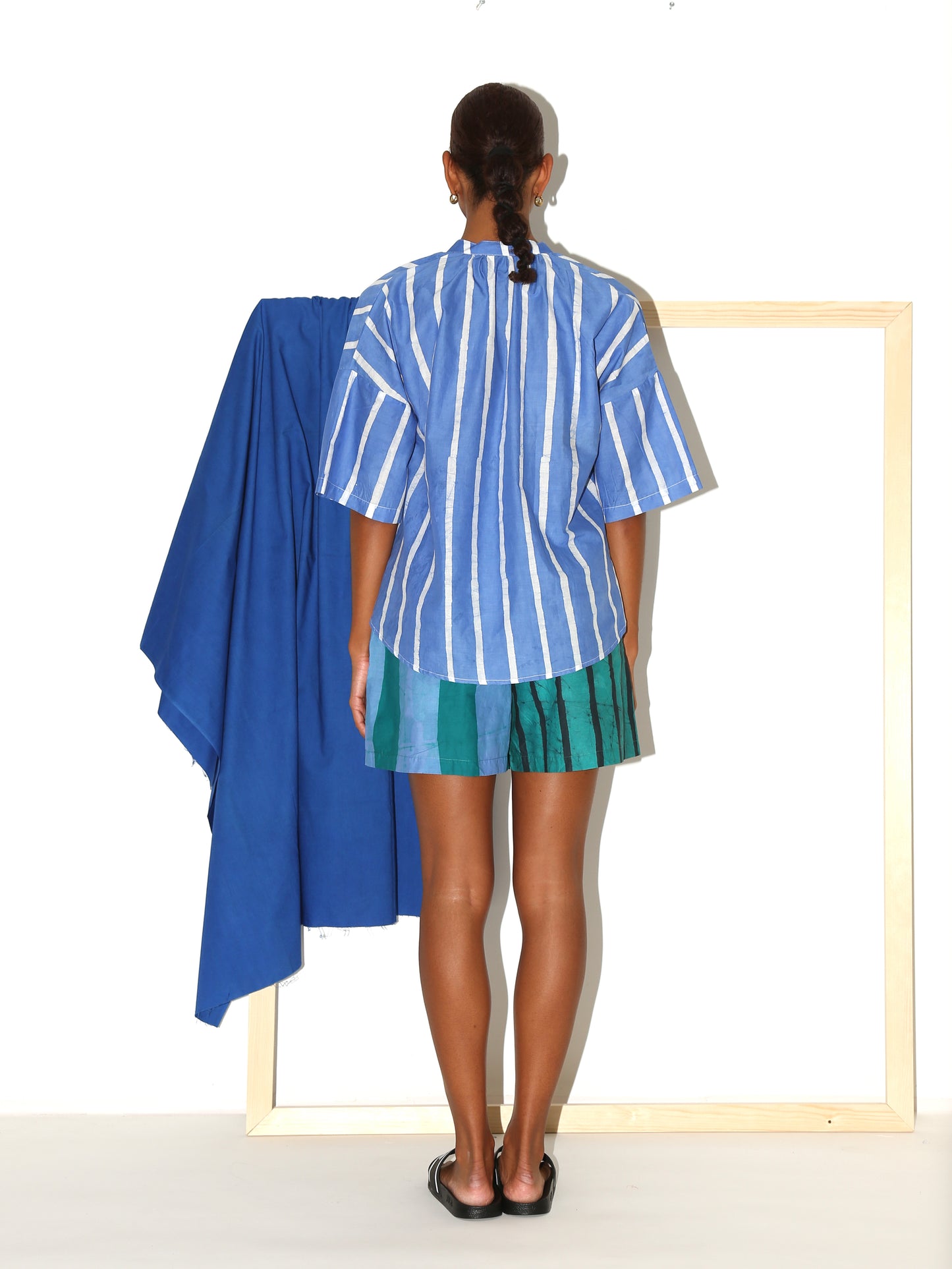 Tali Top / Blue Stripes