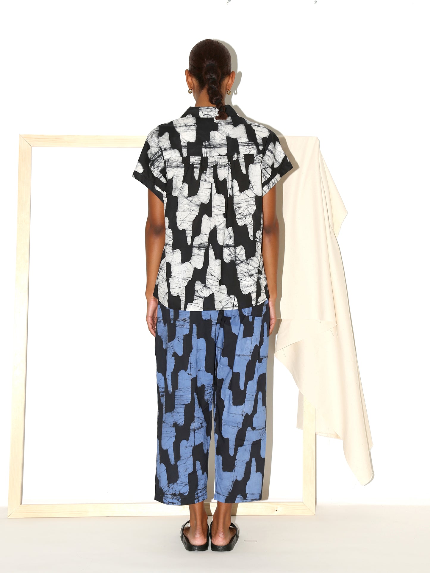 KHALIL Pants/ Blue Migration