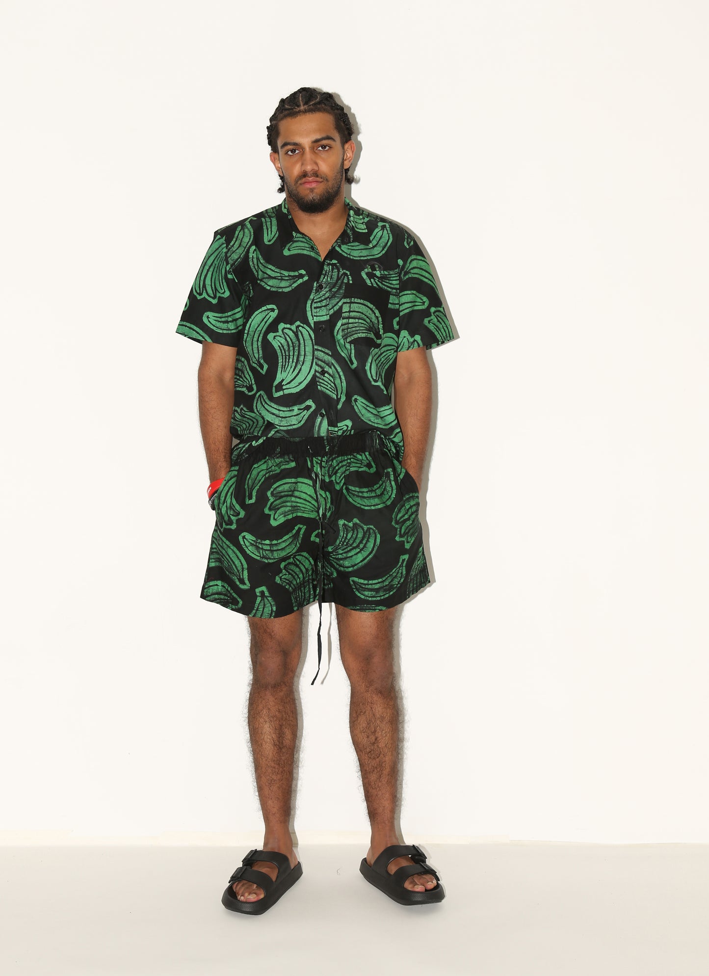 KOFI Boxer Shorts/ Green Bananas