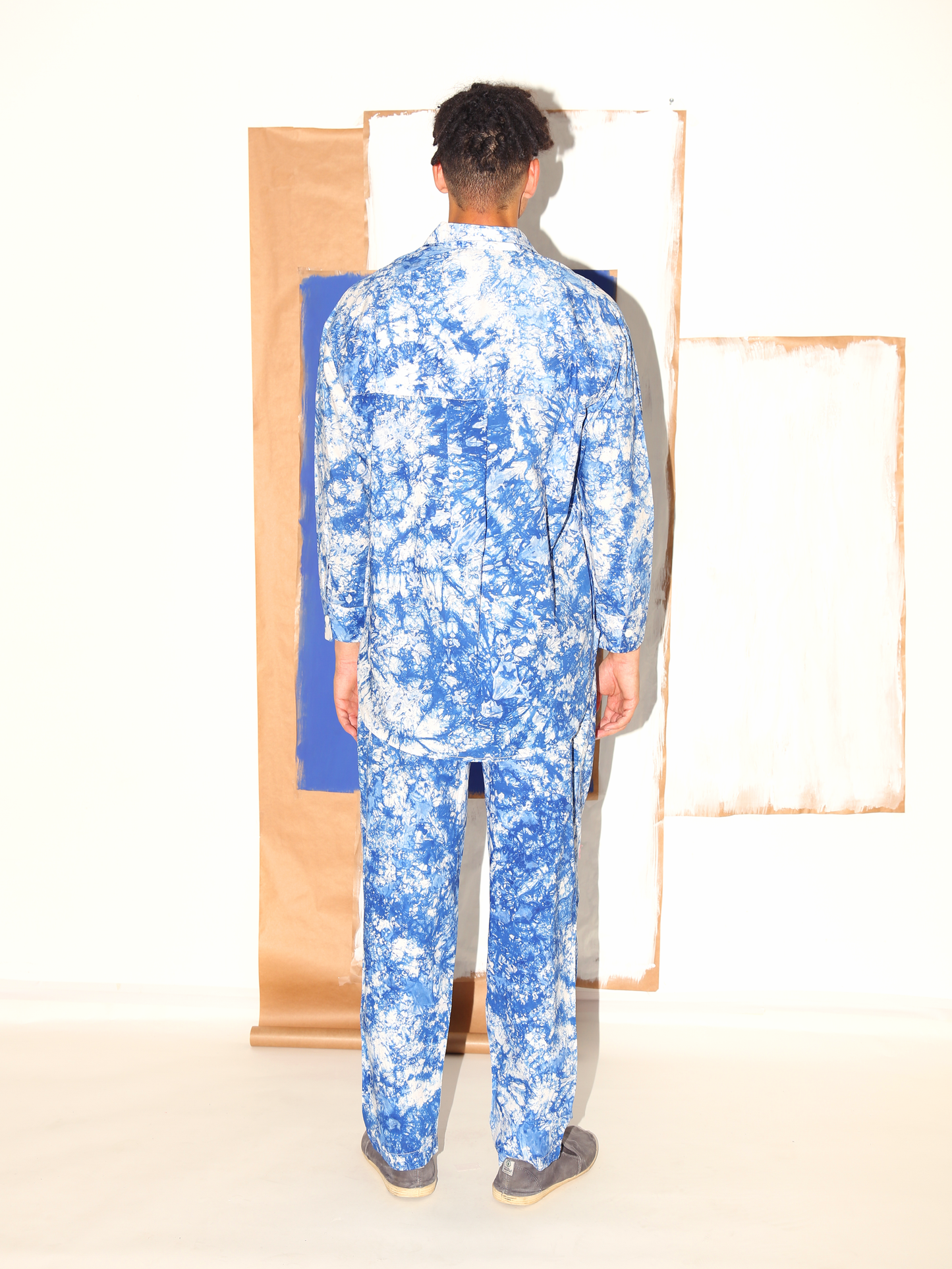 TAMALA Shirt / Blue Salad