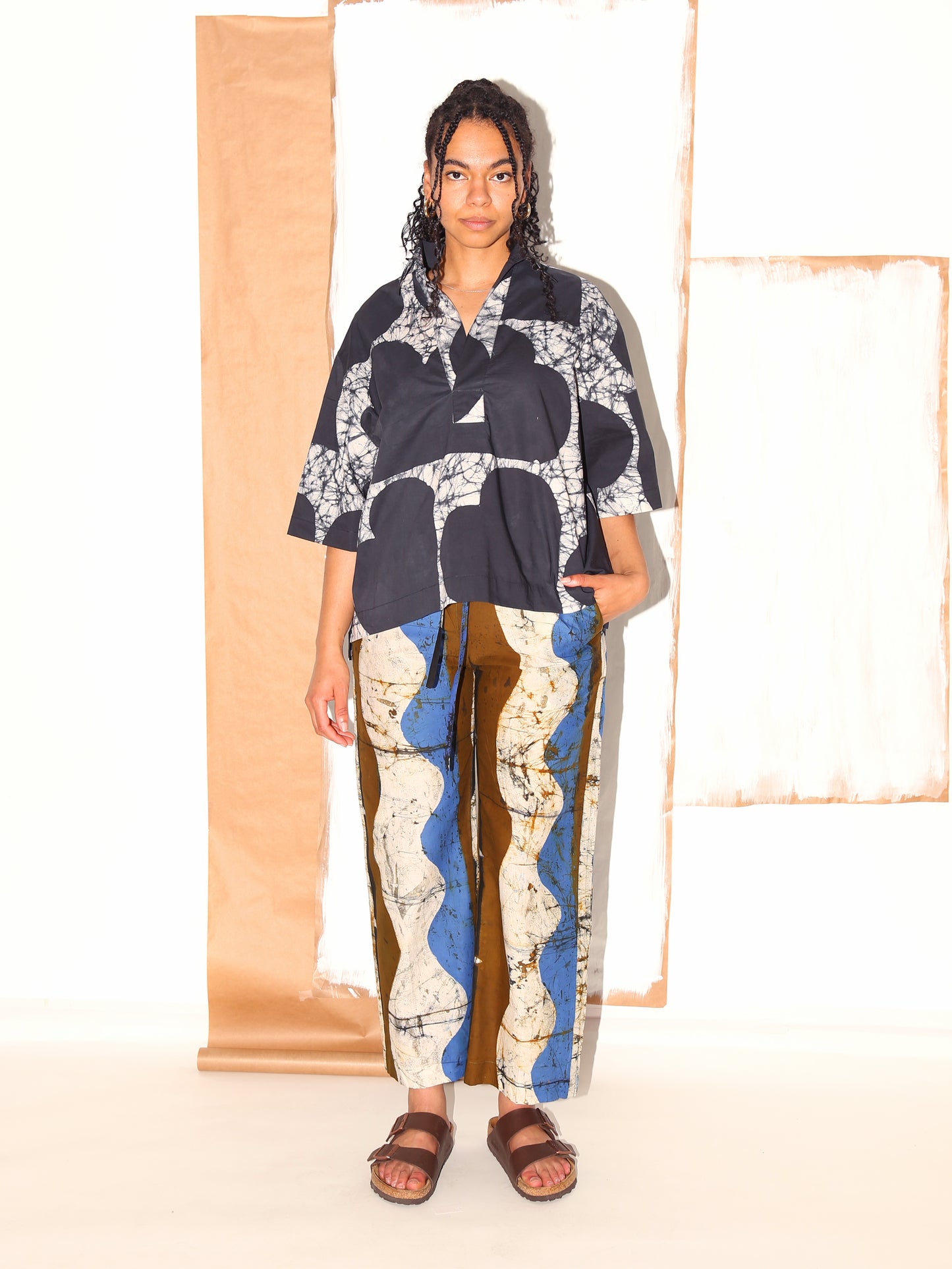 FRANCES Pants/ Borders