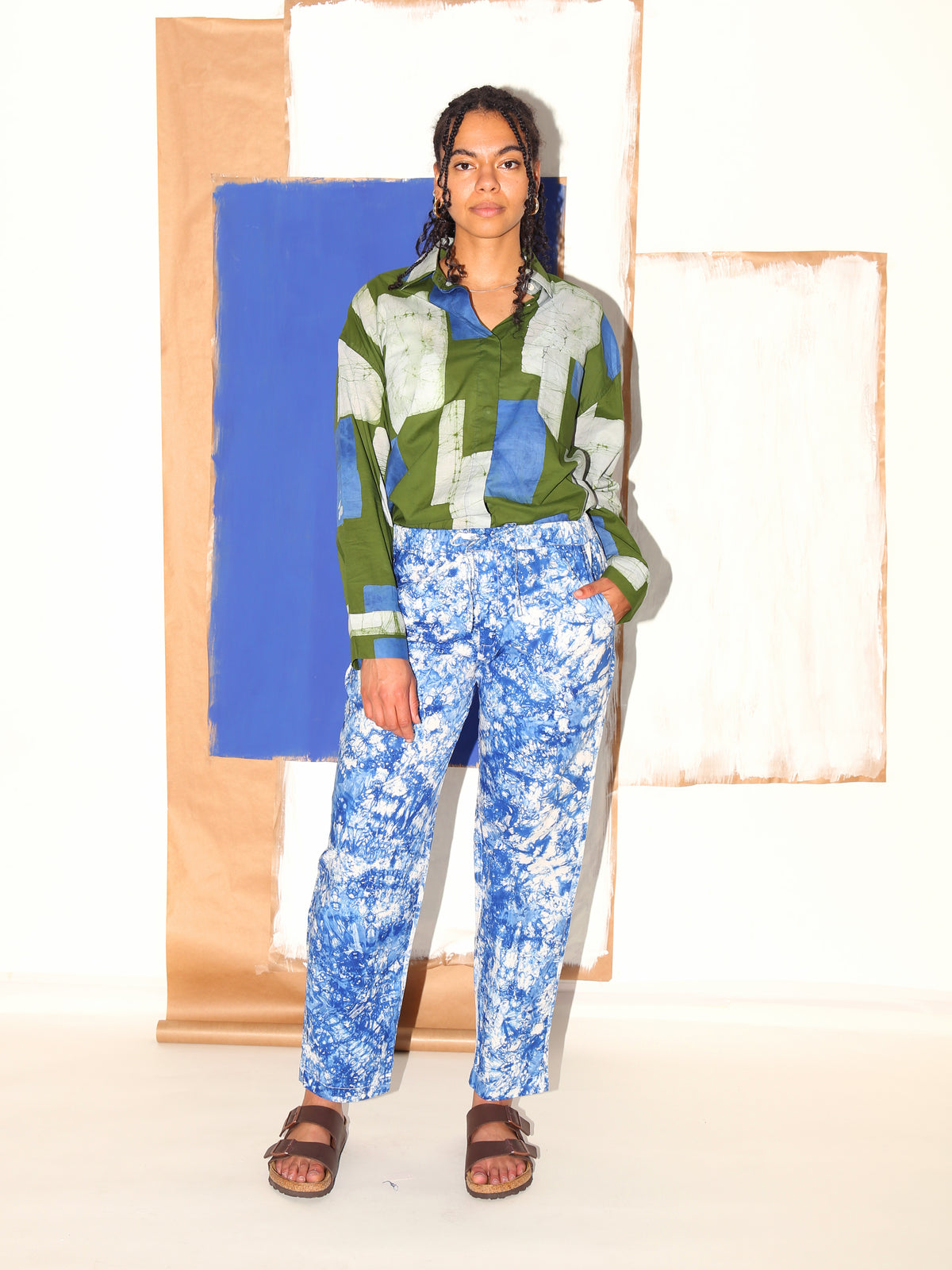 TAMALA Shirt / Terrain Green
