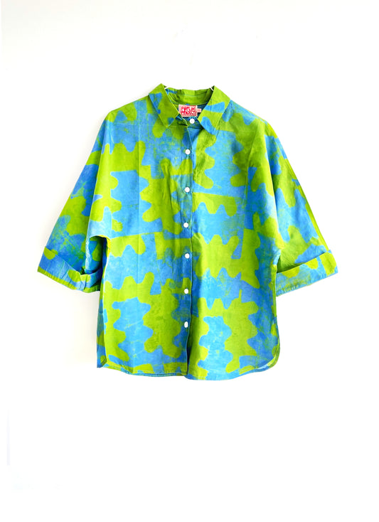 MAKEBA Shirt/ Green Camo