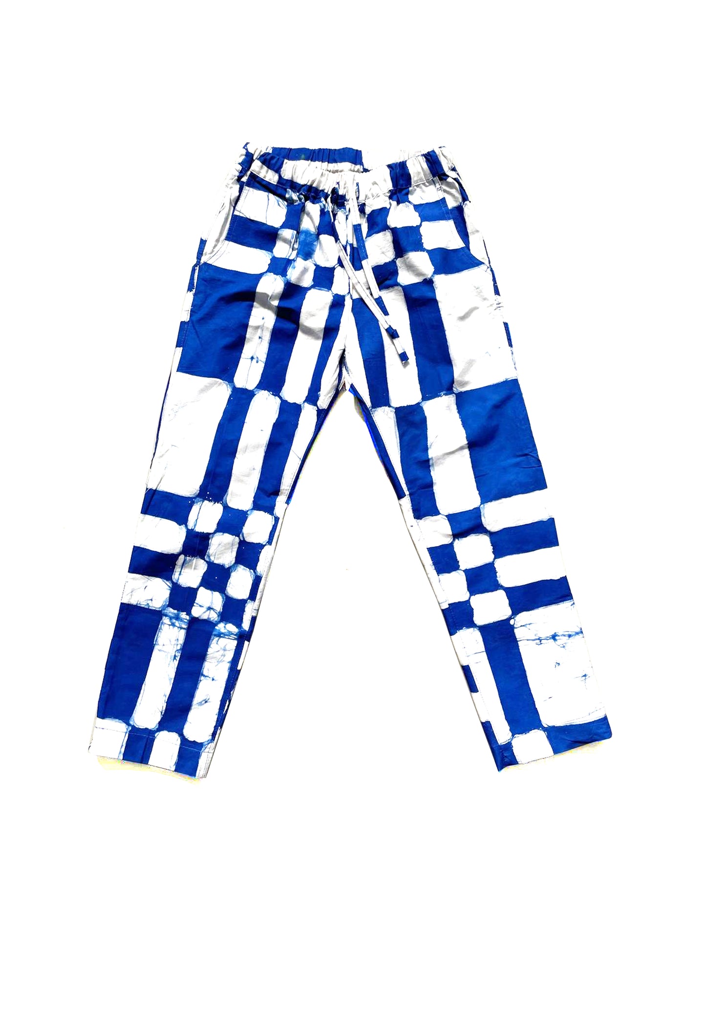 MOMO Pants / Space Check Blue