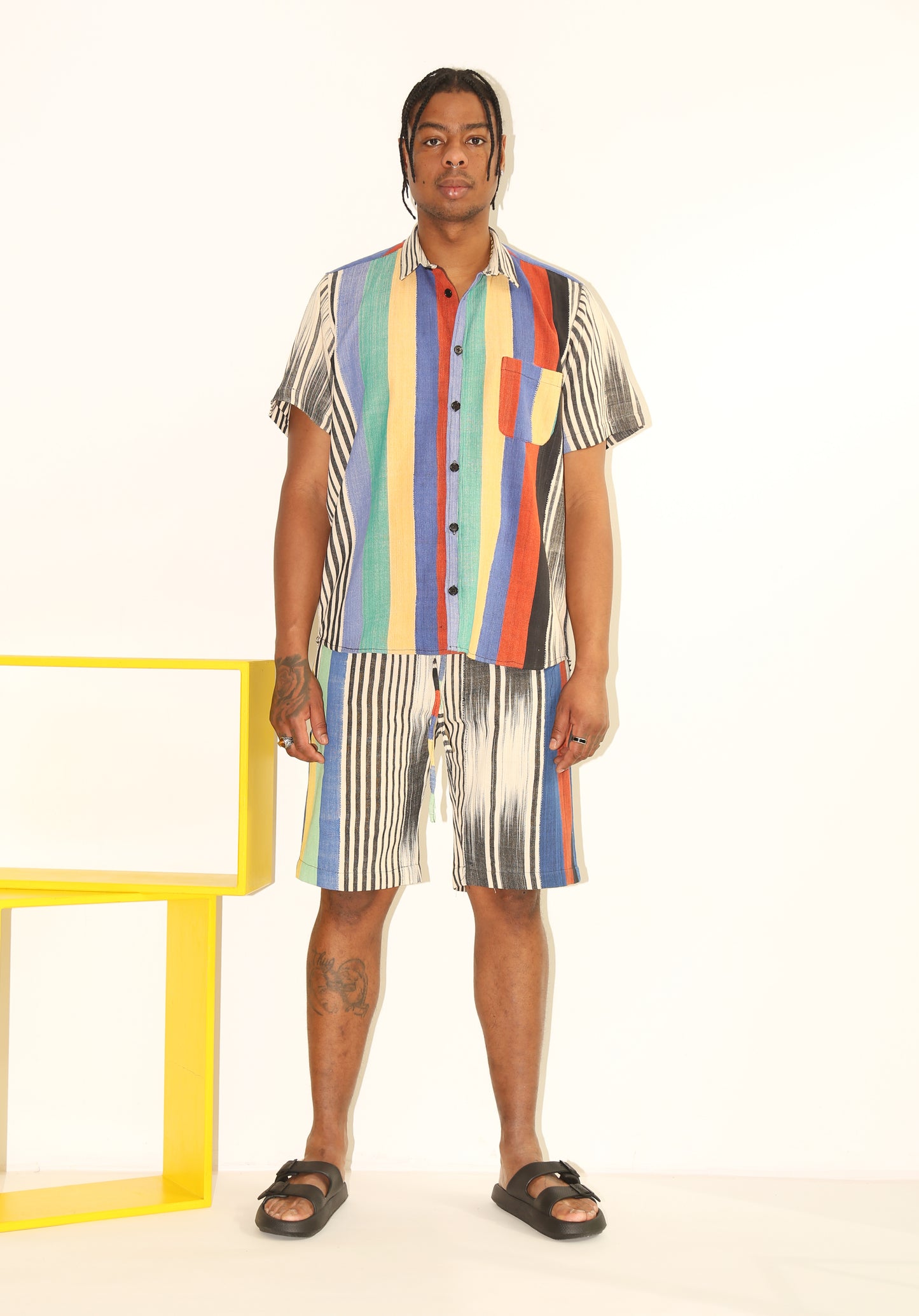 DAYO Shorts/ EURO Stripes
