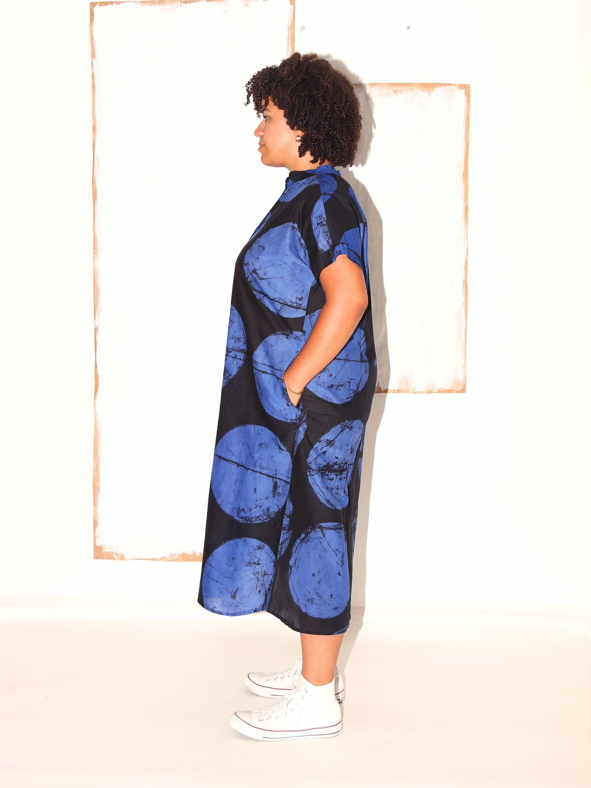 AMAN Dress/ Blue Universe