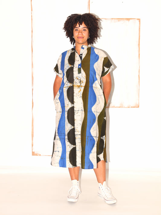 AMAN Dress/ Borders