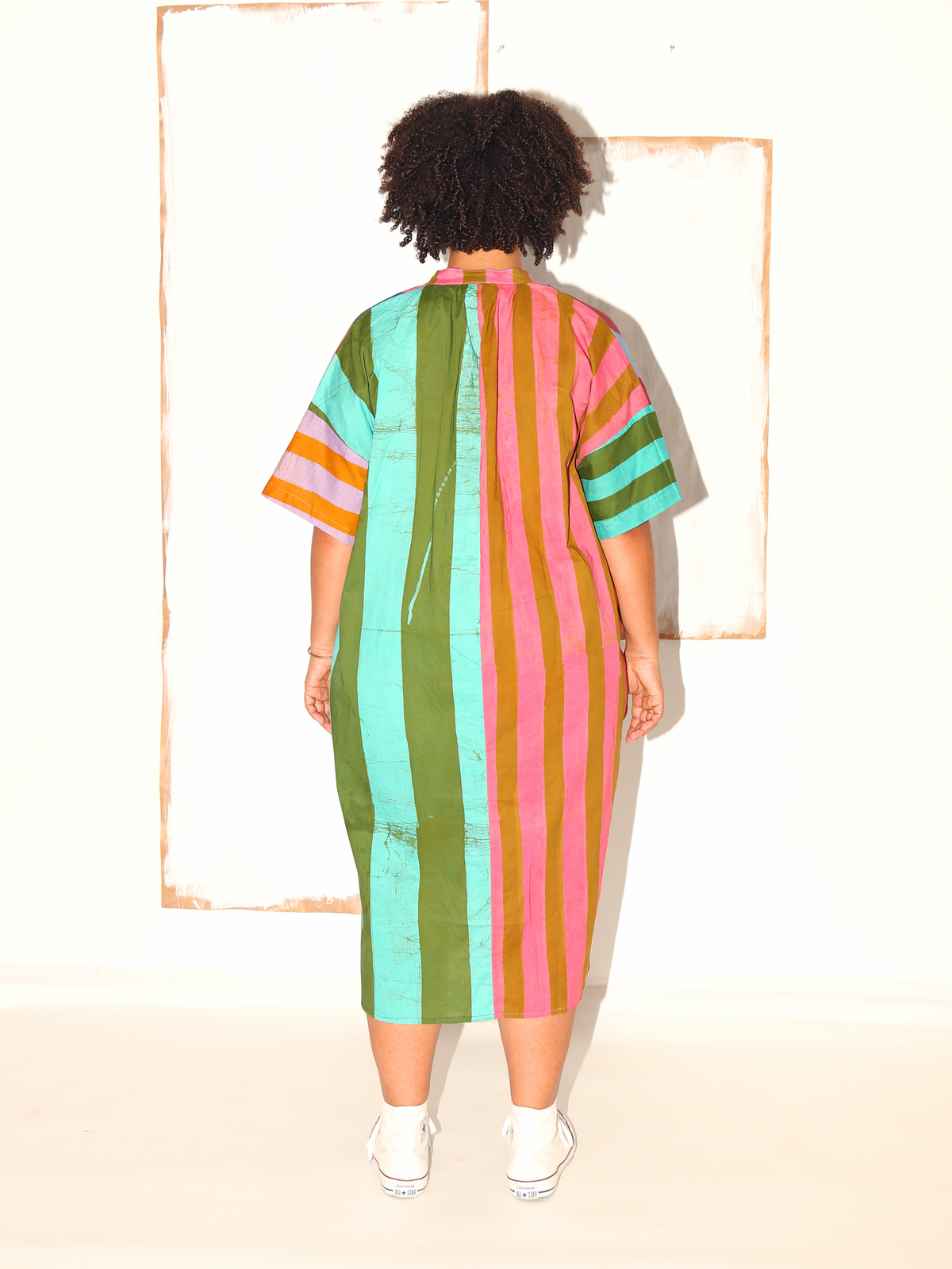 JUNO Dress / Mixed Stripes