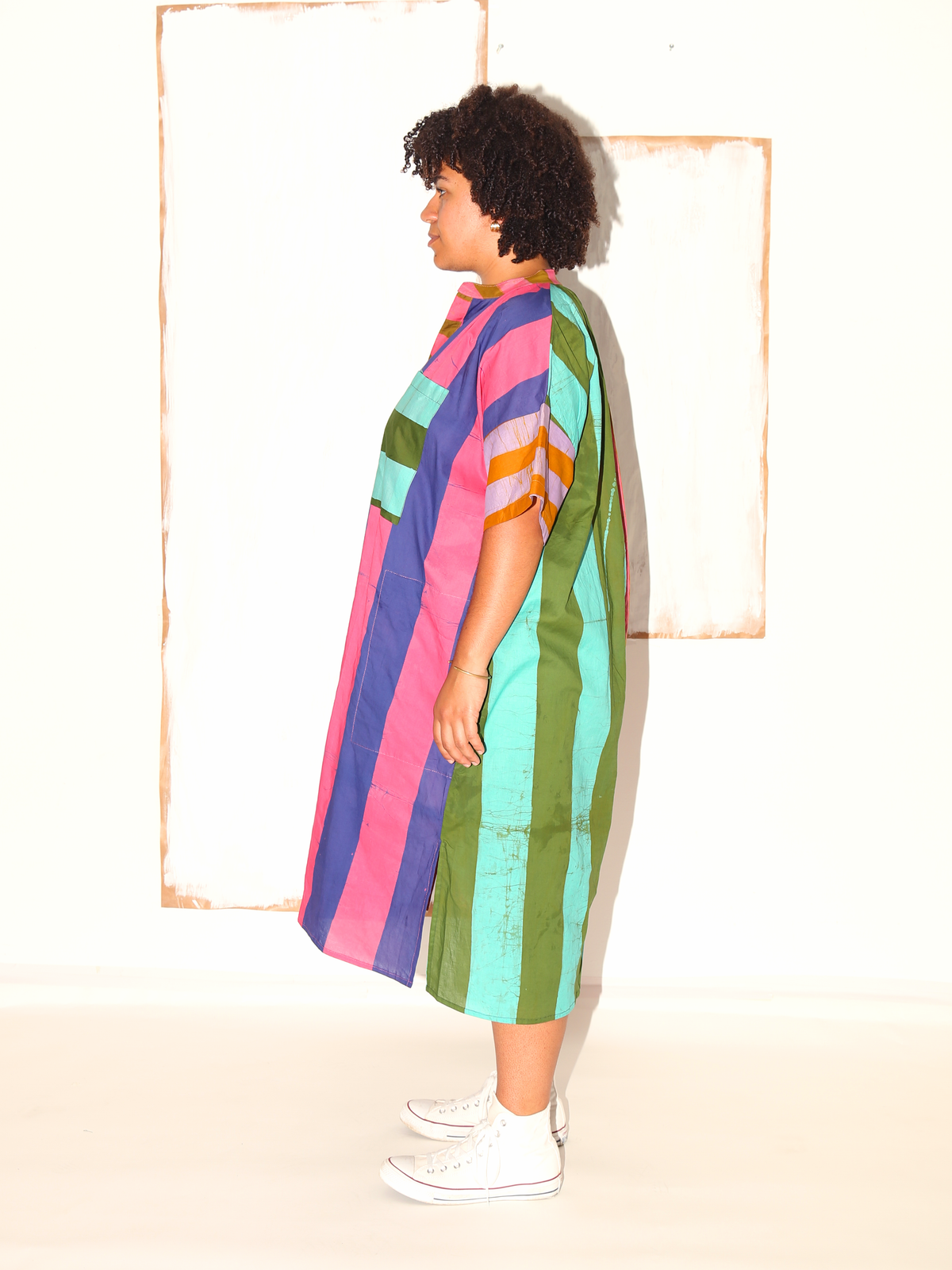JUNO Dress / Mixed Stripes
