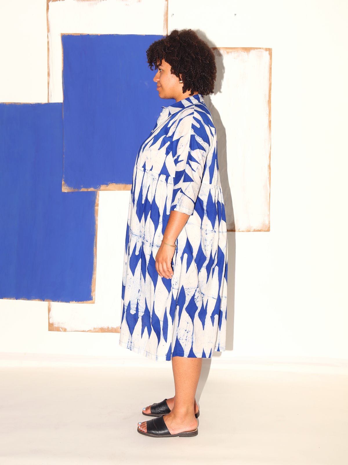 MARLI Dress / Blue Flags