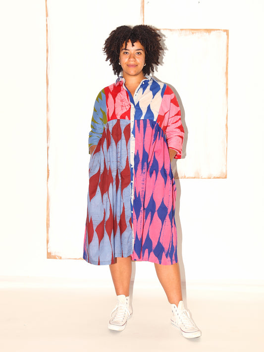 MARLI Dress / Mixed Flags