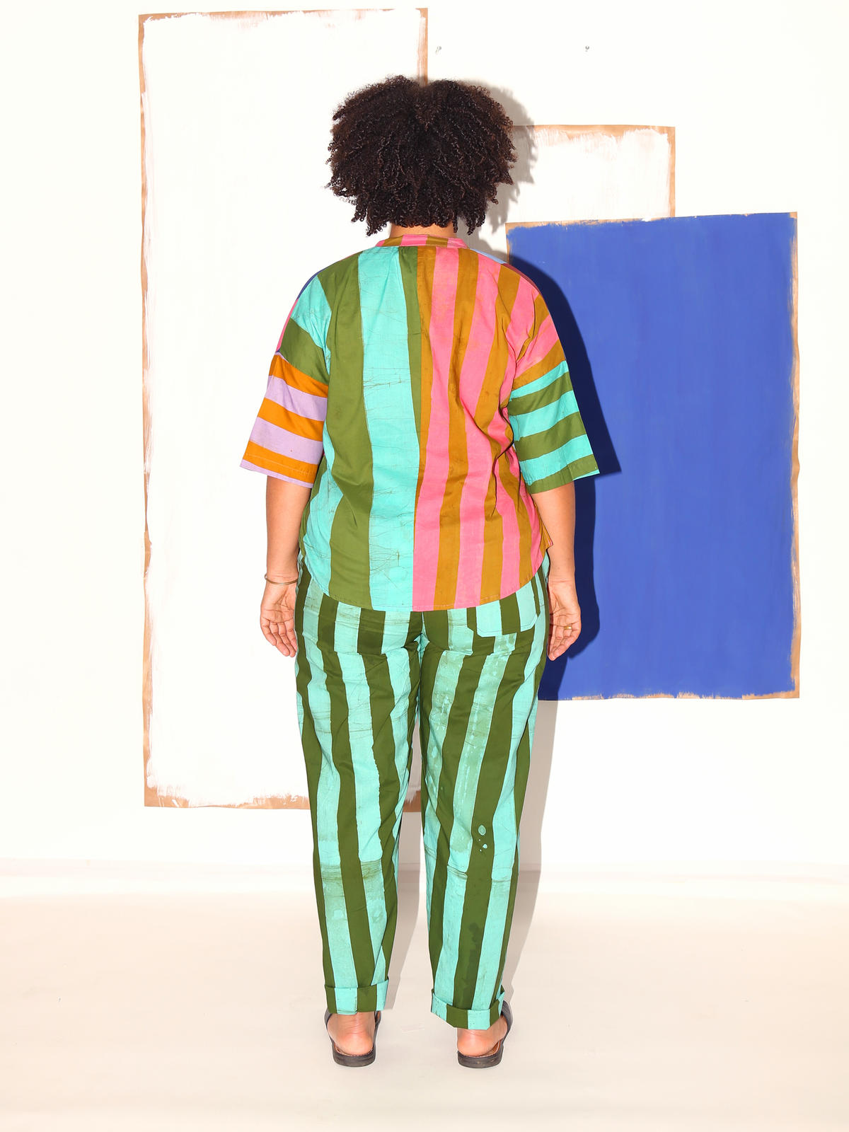 Tali Top / Mixed Stripes