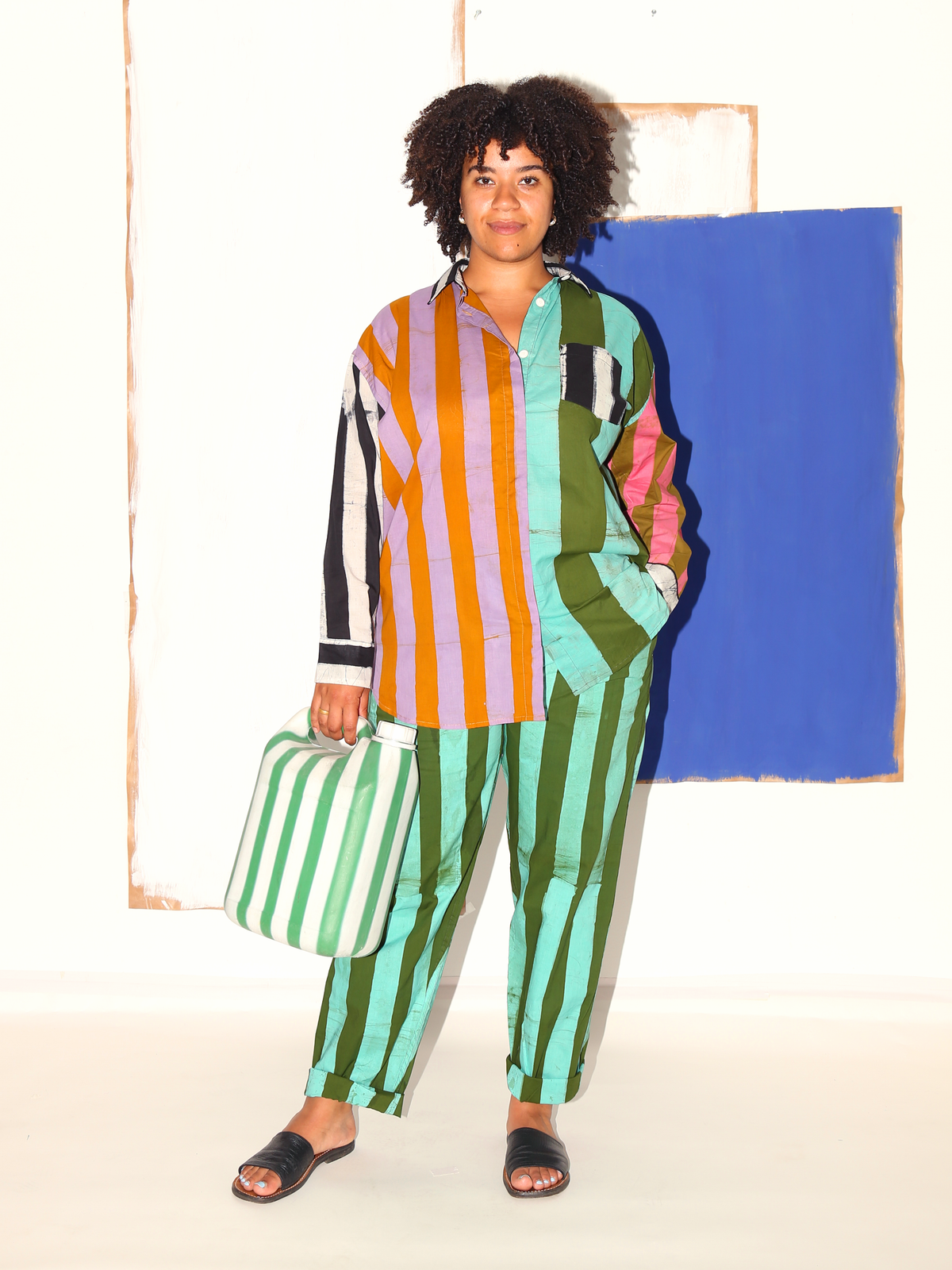 TAMALA Shirt / Mixed Stripes