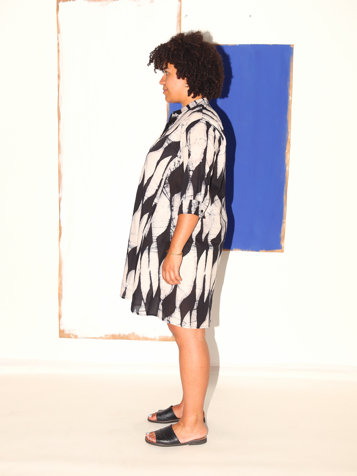 ZOLA Dress / Black Flags
