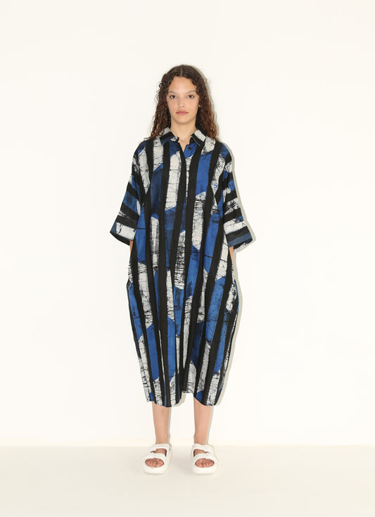 AMIRI Dress / Blue Kente