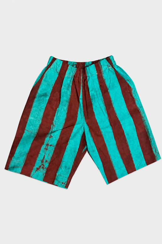 AYO Shorts / Blue Stripes