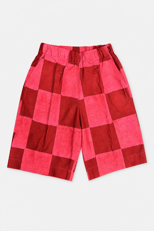 AYO Shorts / Pink Checker
