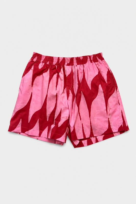 BABI Shorts / Pink Flags