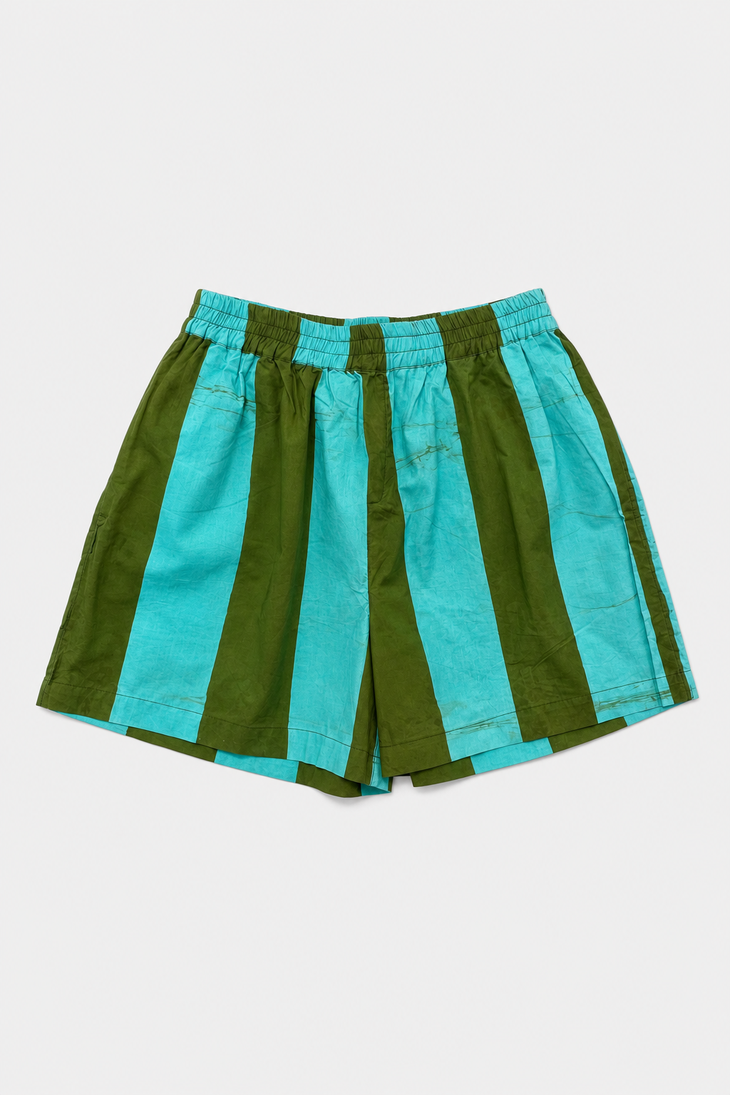 BABI Shorts / Aqua Stripes