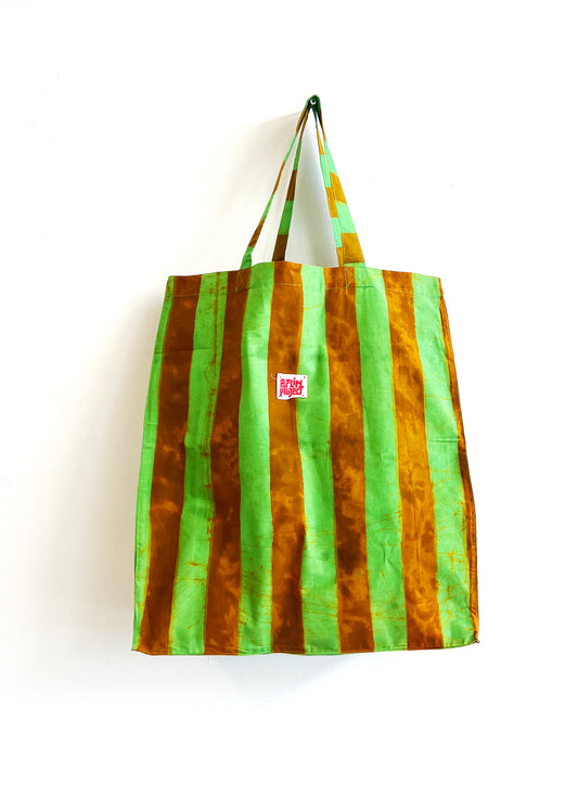 BOBO XL Shopper/ Green Stripes