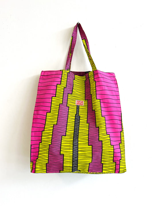 BOBO XL Shopper/ Pink Maze