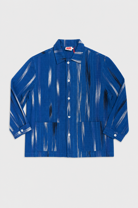 CHUKA Jacket/ Blue Ikat