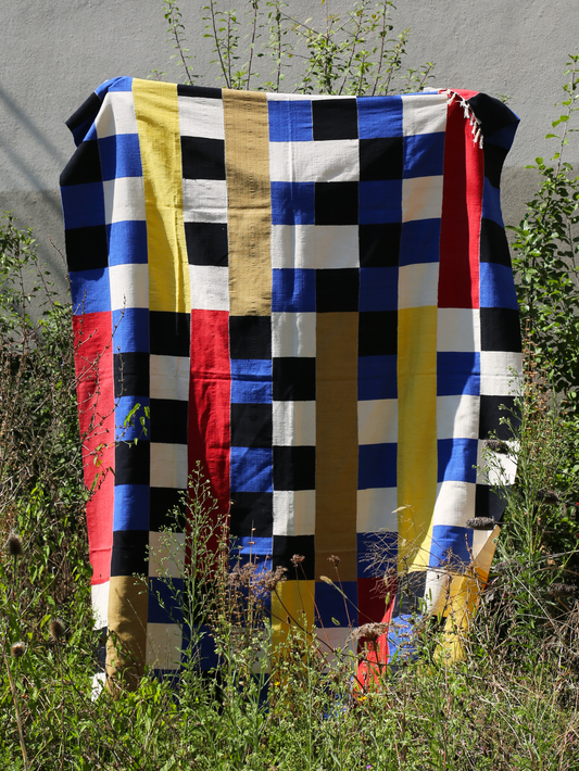 KORHOGO Medium Blanket/ City Check
